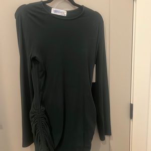 Side Tie Fitted Dress